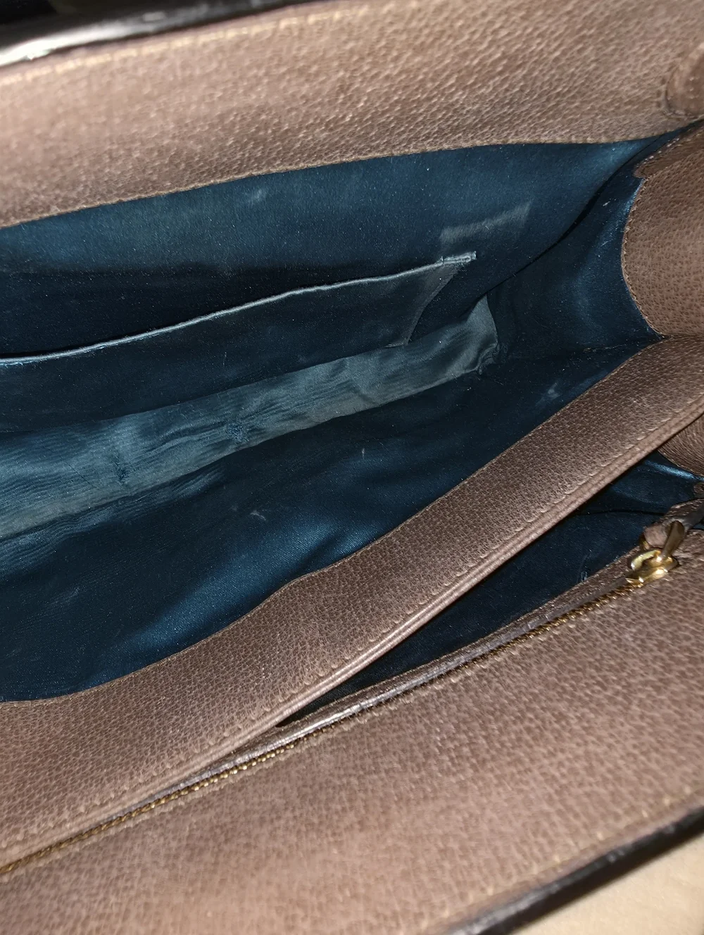 💯 Authentic Gucci Brown GG Supreme Canvas Ophidia Shoulder Bag Medium(Free COA) - Picture 8 of 16